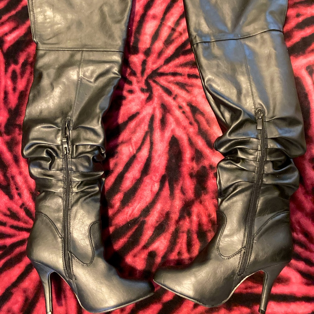 Black High Heel  Boots Available Now!